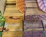 Polkadot chocolate bar infused with psilocybin mushrooms for therapeutic or recreational Use