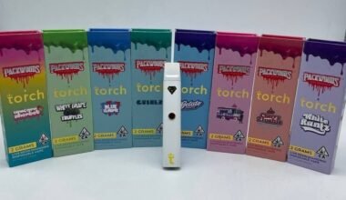 Packwoods x Torch 2G Disposable THC Vape - Liquid Diamonds